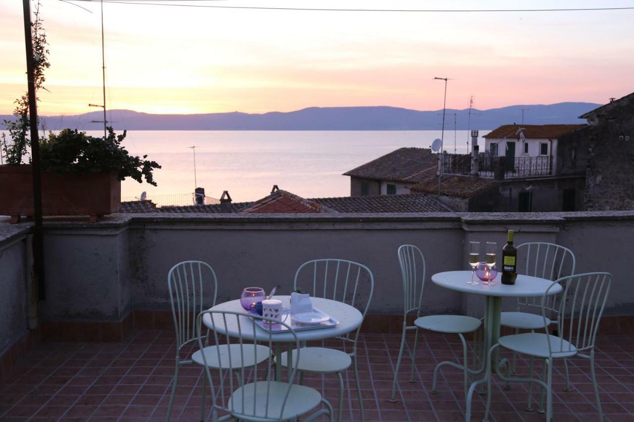 La Dimora Di Checchino Bed & Breakfast Anguillara Sabazia Luaran gambar