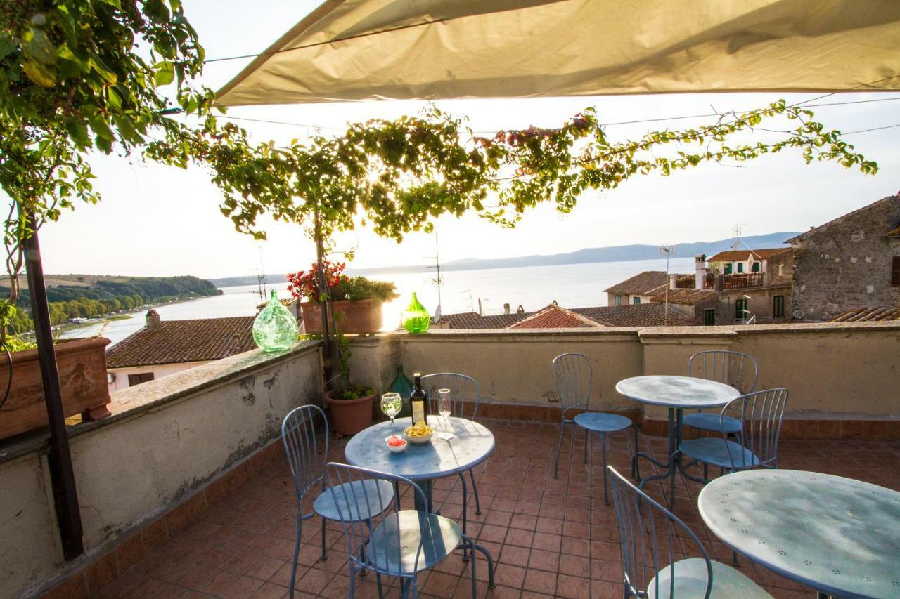 La Dimora Di Checchino Bed & Breakfast Anguillara Sabazia Luaran gambar